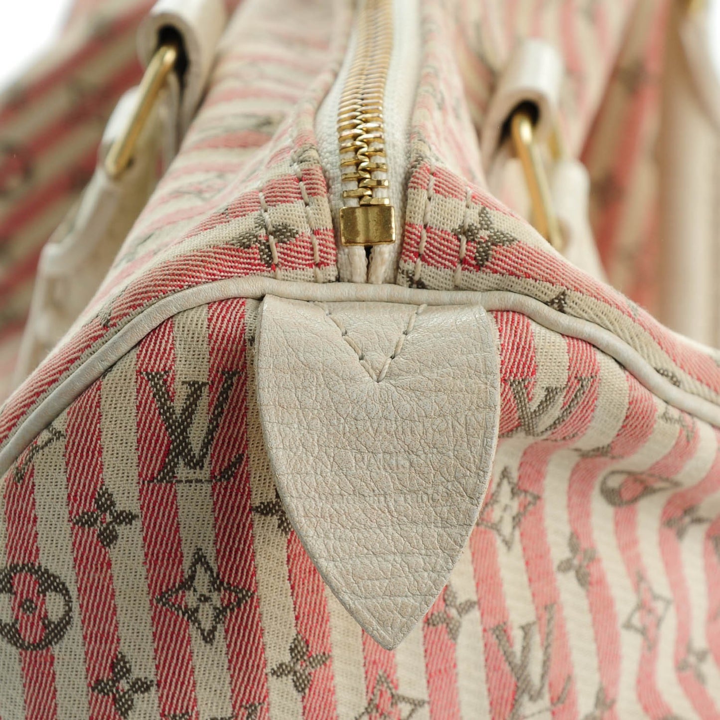 Mini Lin Croisette Speedy 30 Rouge