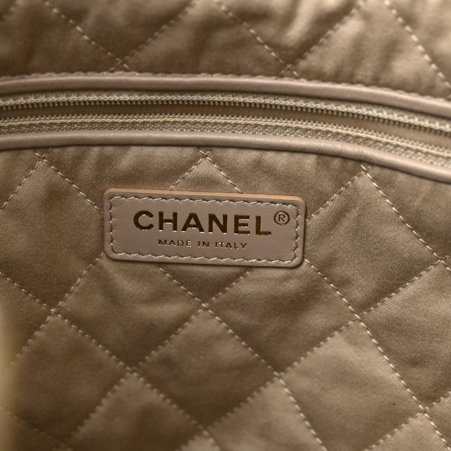 Chanel Metallic Calfskin Quilted Chanel 22 Golden 7 of 13