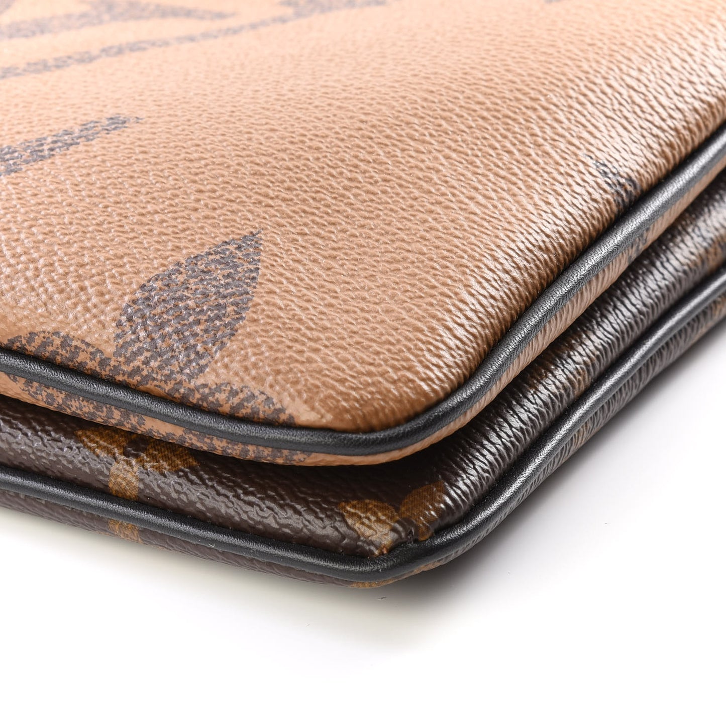 Reverse Monogram Giant Double Zip Pochette