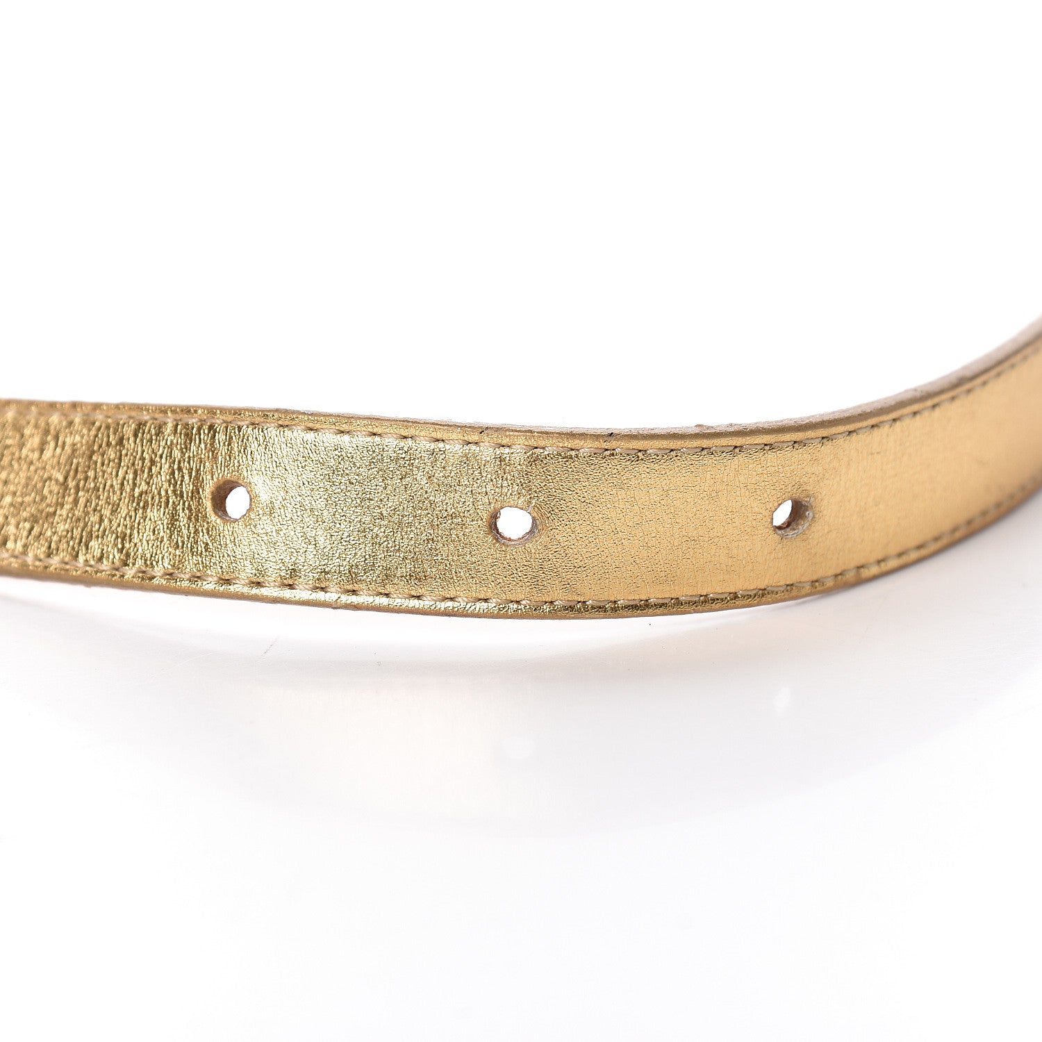Louis Vuitton Signature LV Initiales Belt 80 32 Gold 8 of 9