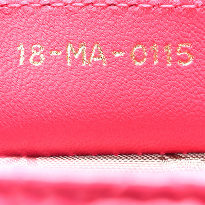 Christian Dior Lambskin Cannage Medium Lady Dior Pink 7 of 10