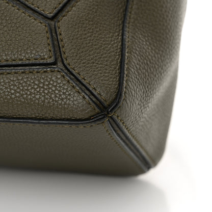 Loewe Calfskin Small Puzzle Bag Khaki Green 11 of 13