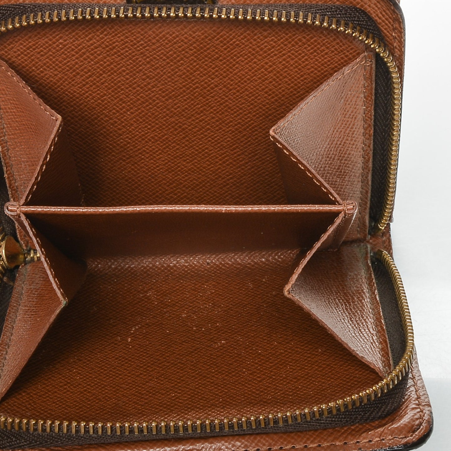 Monogram Compact Zippe Zipped Wallet