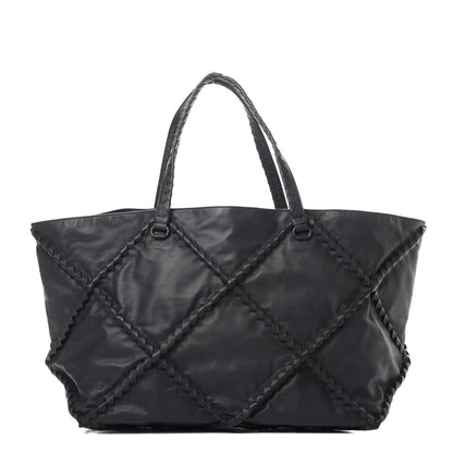 Bottega Veneta Calfskin Intrecciato Diamond Tote Ardoise 1 of 12