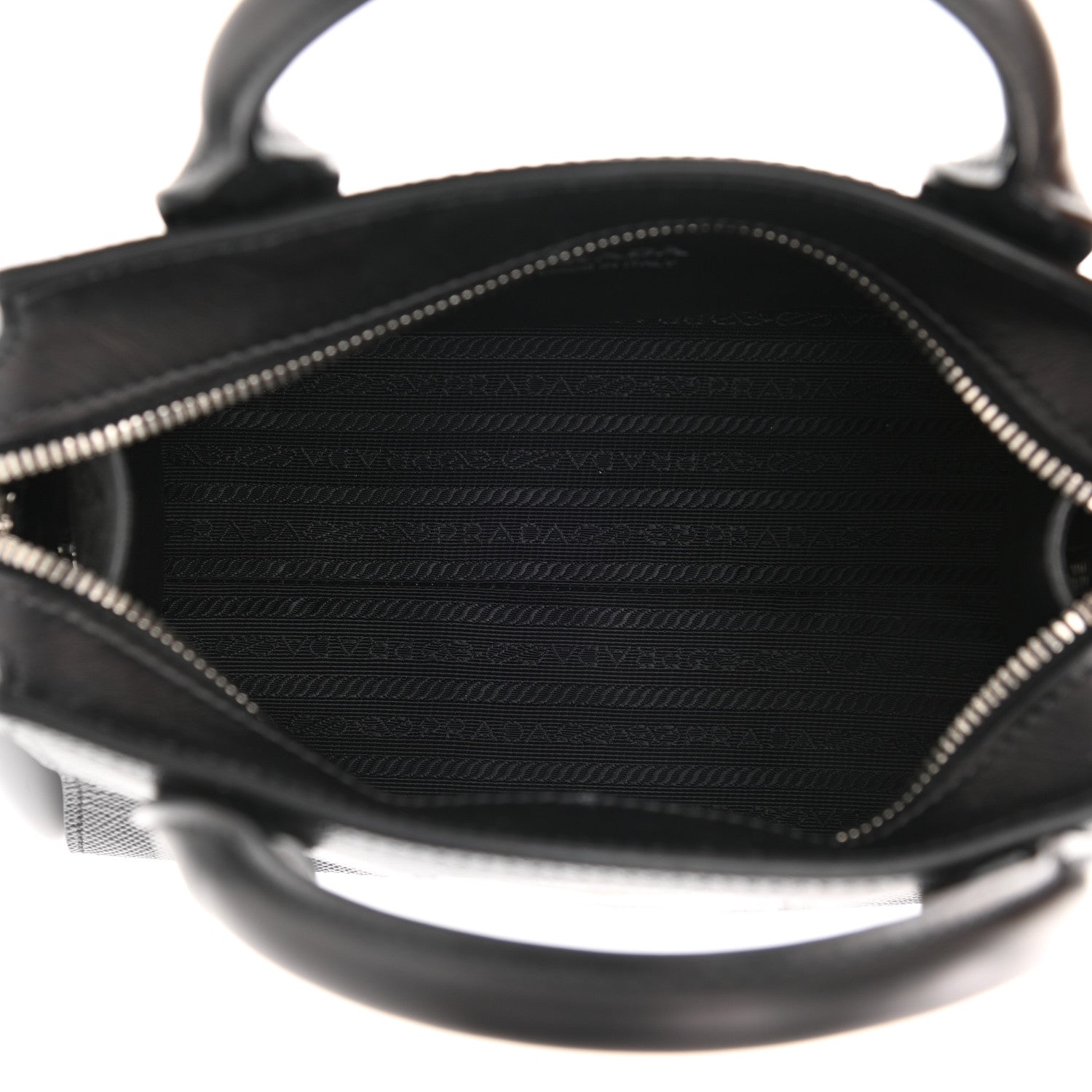 Prada Saffiano Cuir Calfskin Small Kristen Black 8 of 21