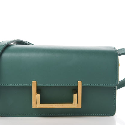 Saint Laurent Calfskin Small Classic Lulu Bag Green 10 of 10