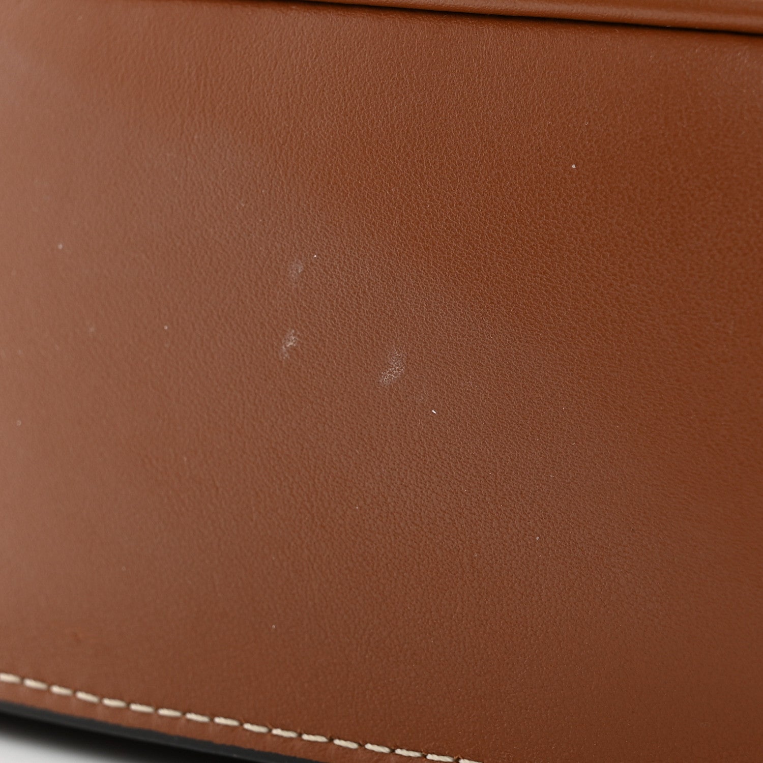 Celine Smooth Calfskin Cuir Triomphe Folco Crossbody Bag Tan 12 of 13