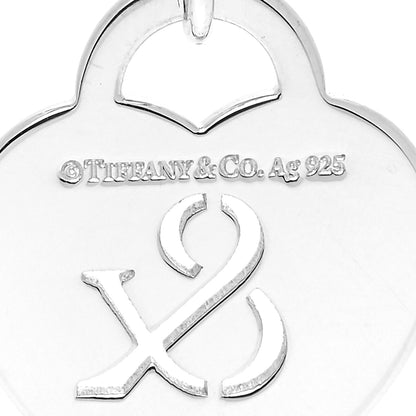Tiffany Sterling Silver Return to Tiffany Ampersand Heart Charm 4 of 5