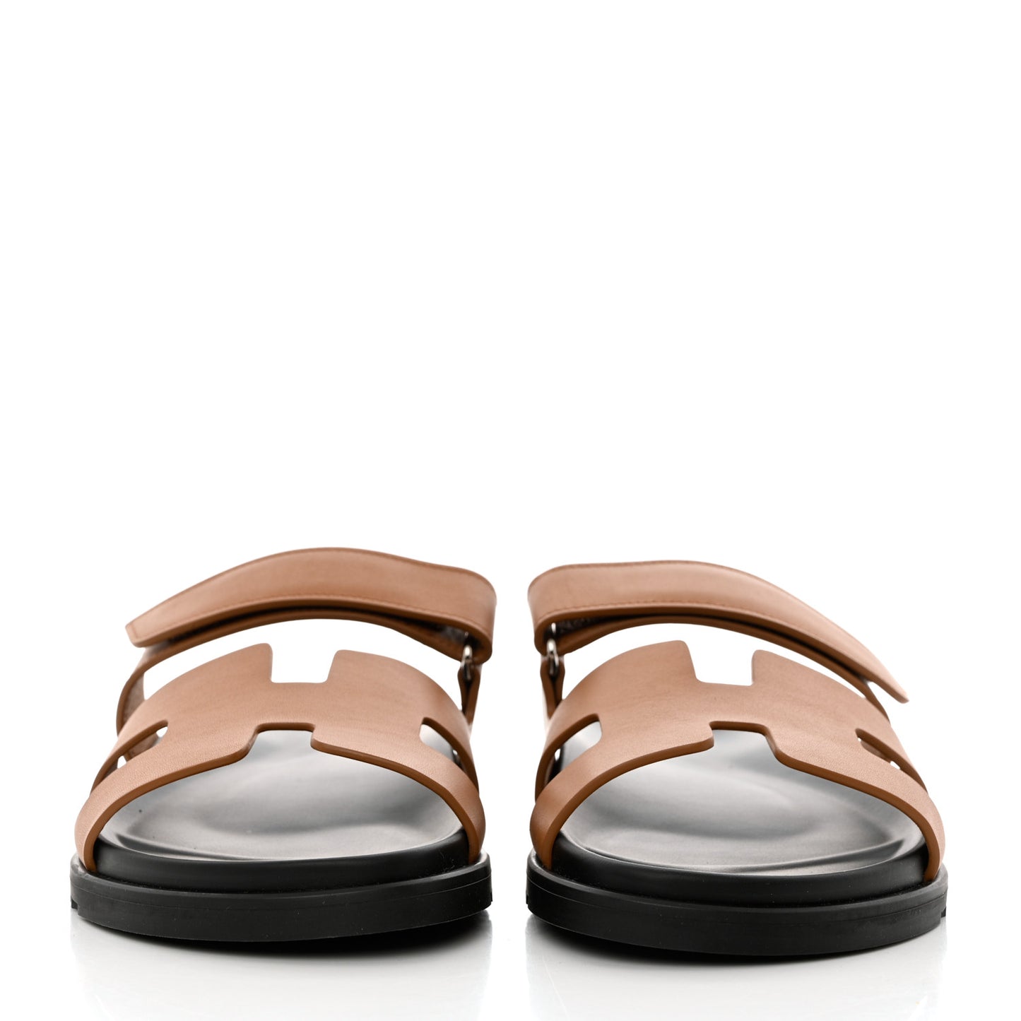 Calfskin Womens Chypre Sandals 41 Naturel