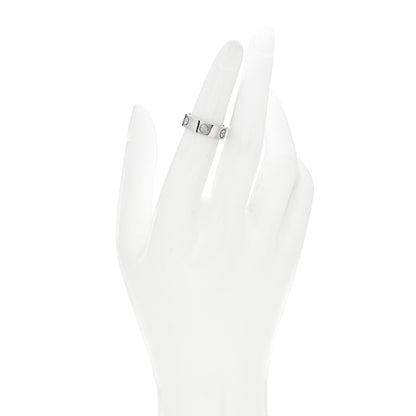 Cartier 18K White Gold 5.5mm LOVE Ring 49 4.75 2 of 4