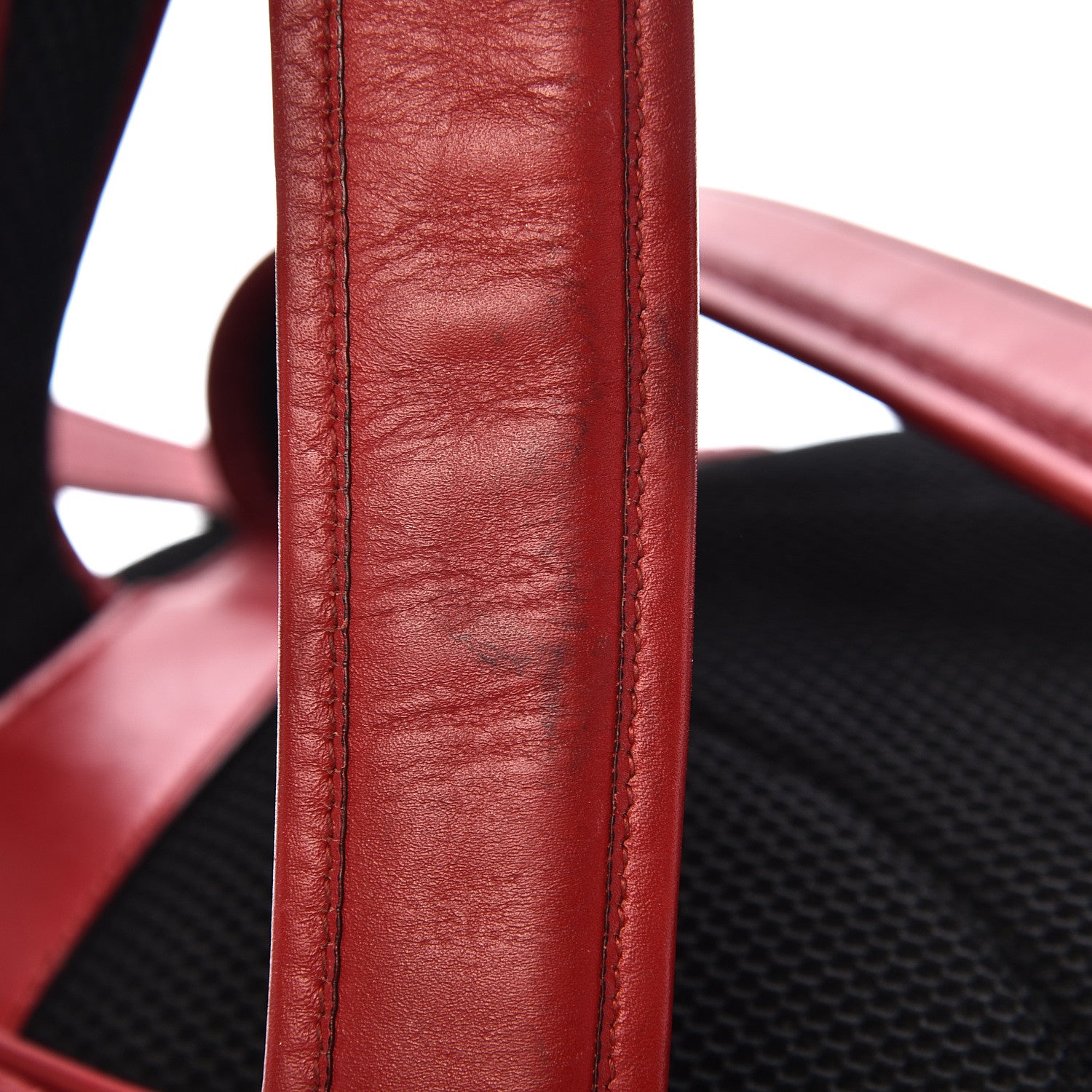Gucci Guccissima Signature Small Day Backpack Hibiscus Red 16 of 20