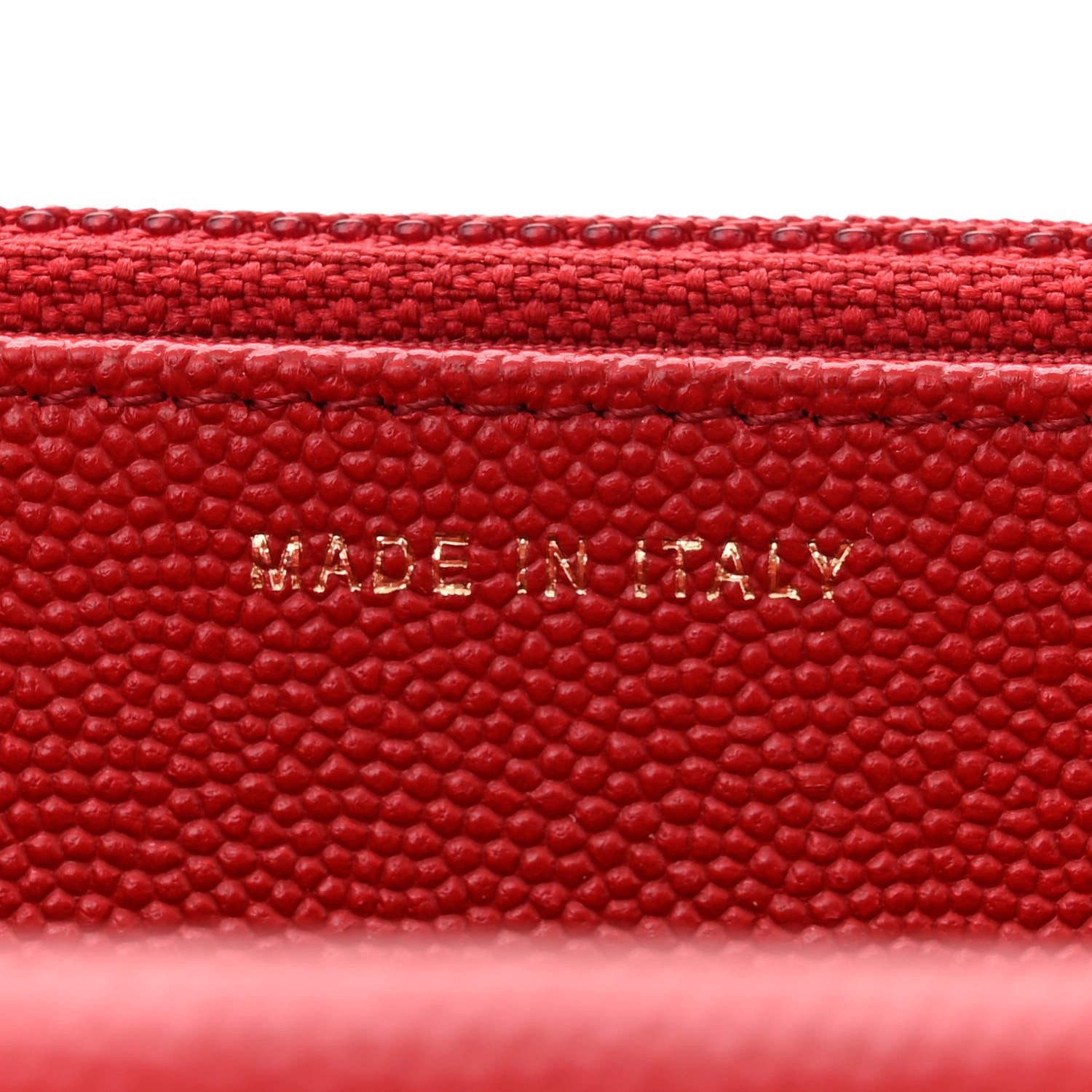 Chanel Caviar Quilted Vintage Mademoiselle Wallet On Chain WOC Red 7 of 11