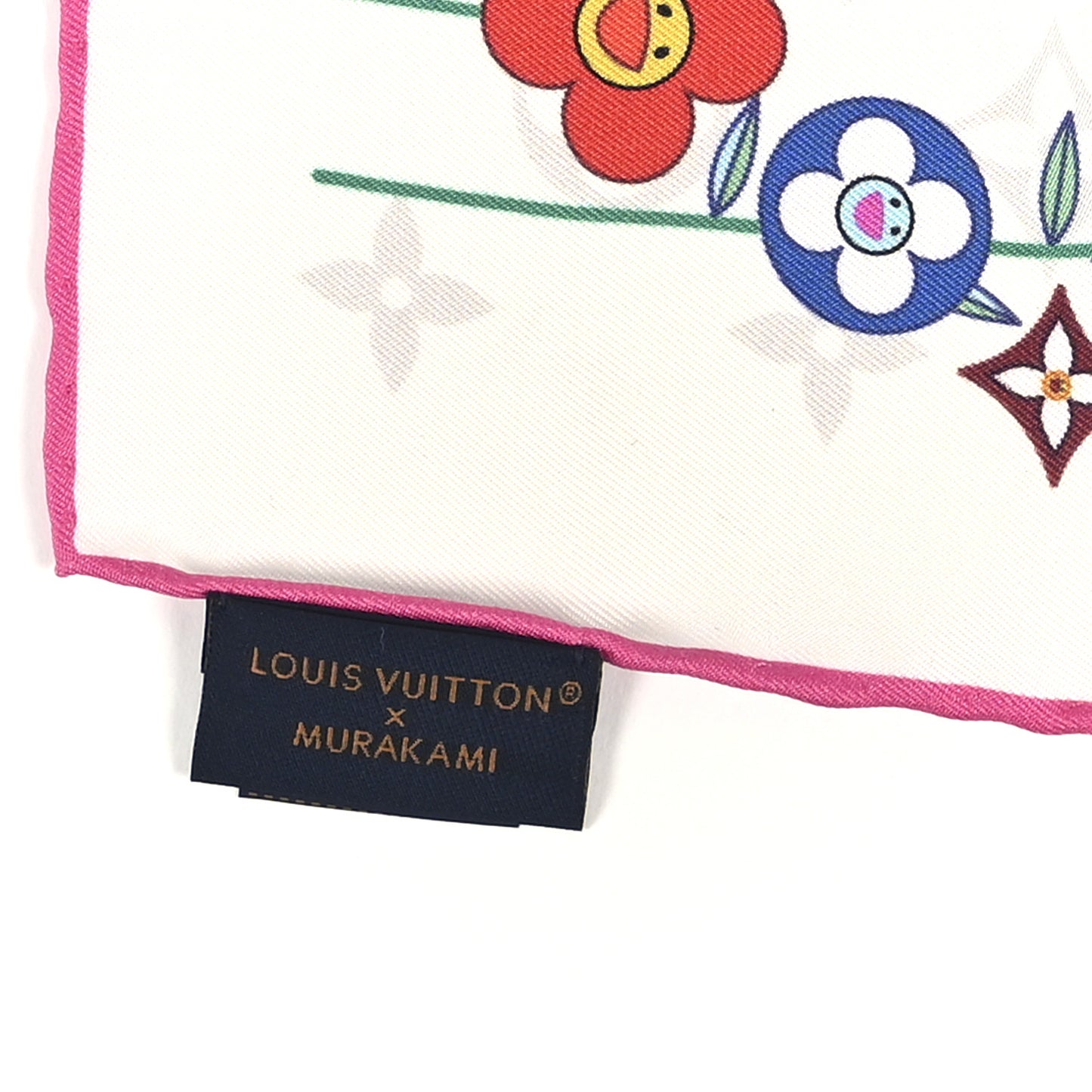 LV X TM Silk Superflat Monogram Bandeau White