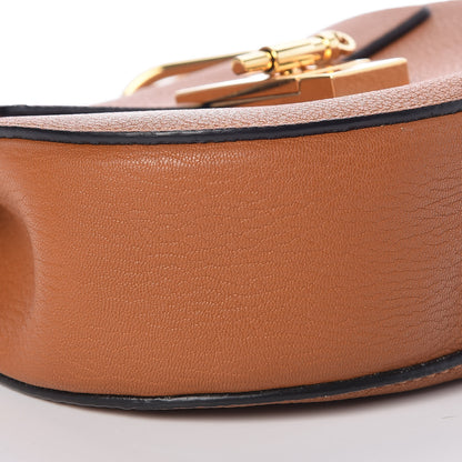 Chloe Grained Lambskin Mini Drew Shoulder Bag Caramel 7 of 8