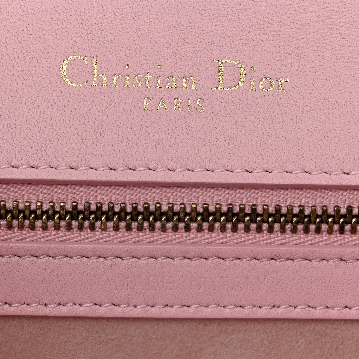 Lambskin Studded Small Diorama Flap Bag Baby Pink