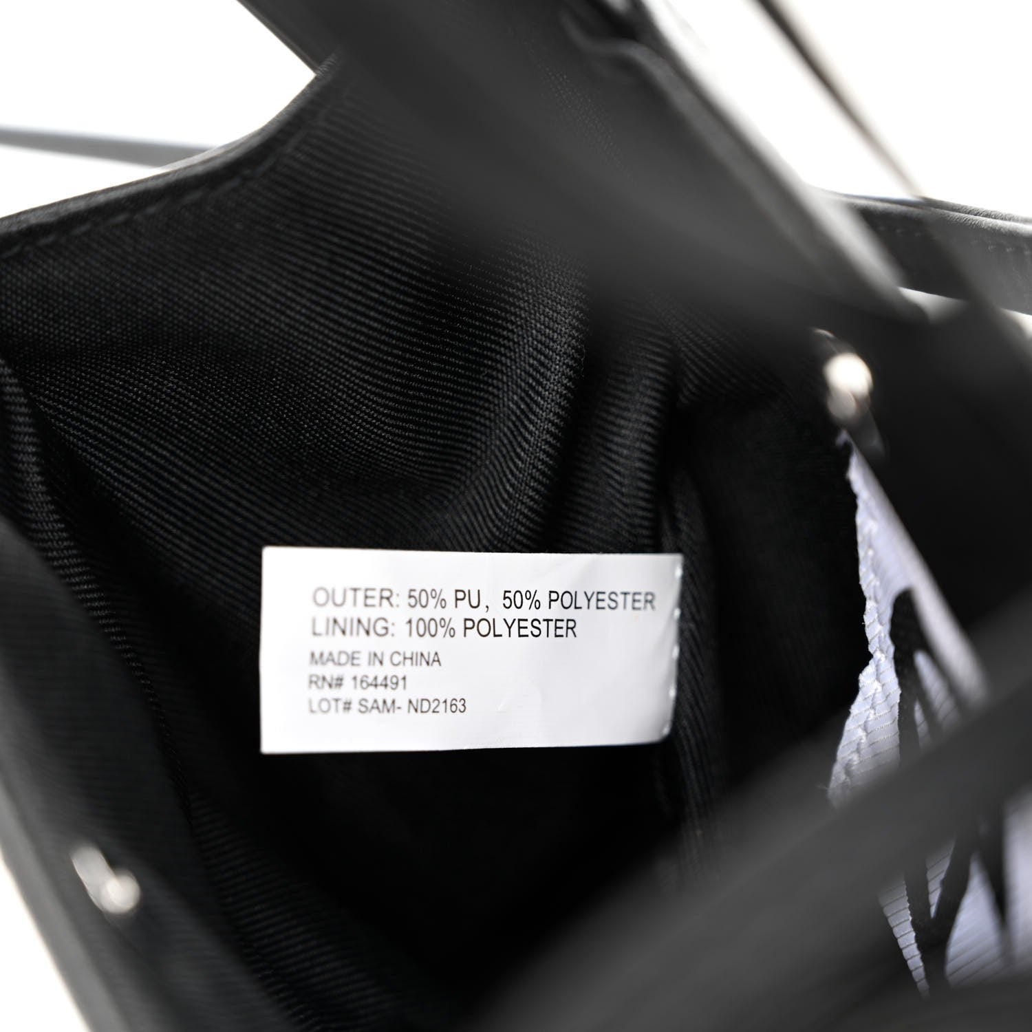 Telfar Vegan Leather Small Shopping Bag Black 7 of 10