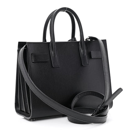Saint Laurent Grain De Poudre Nano Sac De Jour Black 3 of 11