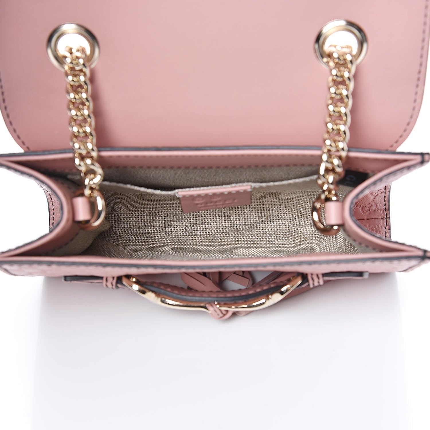 Gucci Microguccissima Mini Emily Shoulder Bag Soft Pink 5 of 10
