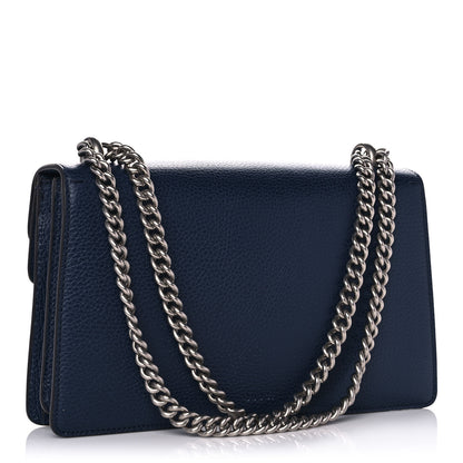 Gucci Dollar Calfskin Crystal Small Dionysus Shoulder Bag Blue Agata Montana Sapphire 3 of 13