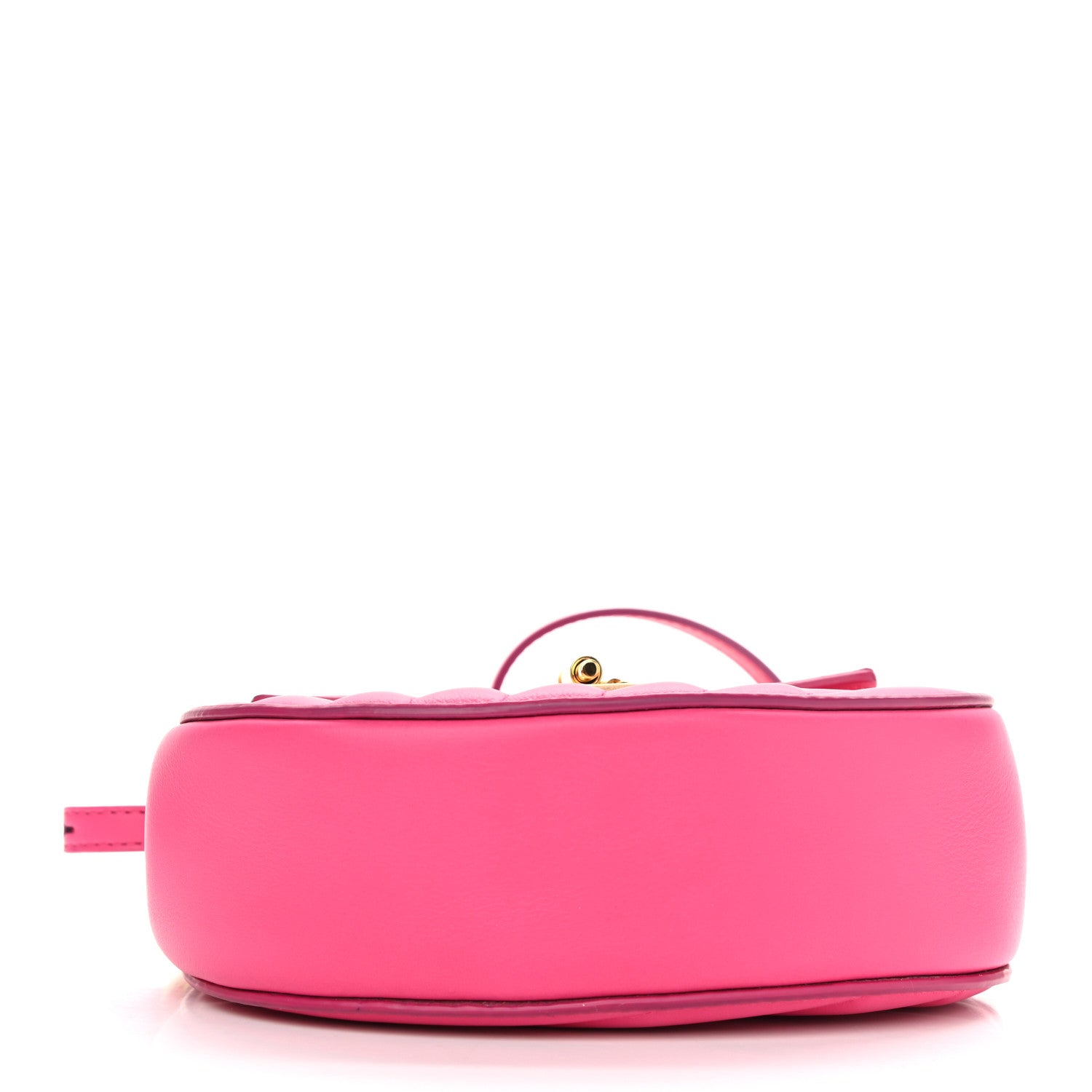 Chloe Calfskin Quilted Mini Drew Bijou Shoulder Bag Fuchsia Rose 4 of 10