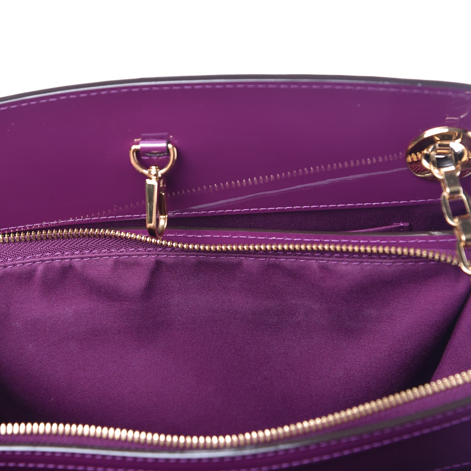 Louis Vuitton Vernis Virginia MM Amethyste 10 of 11