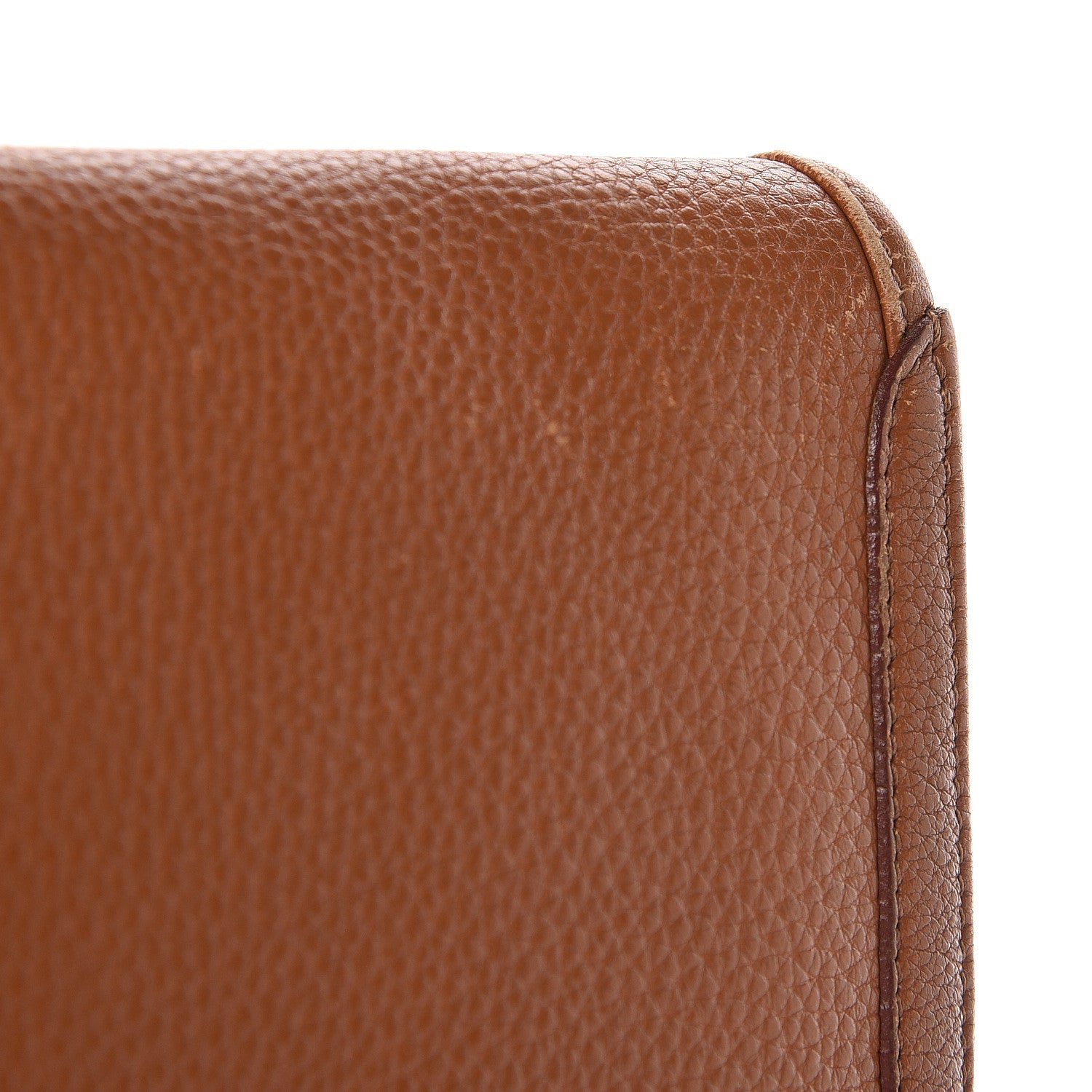 Hermes Taurillon Clemence Jige PM Clutch Gold 16 of 19