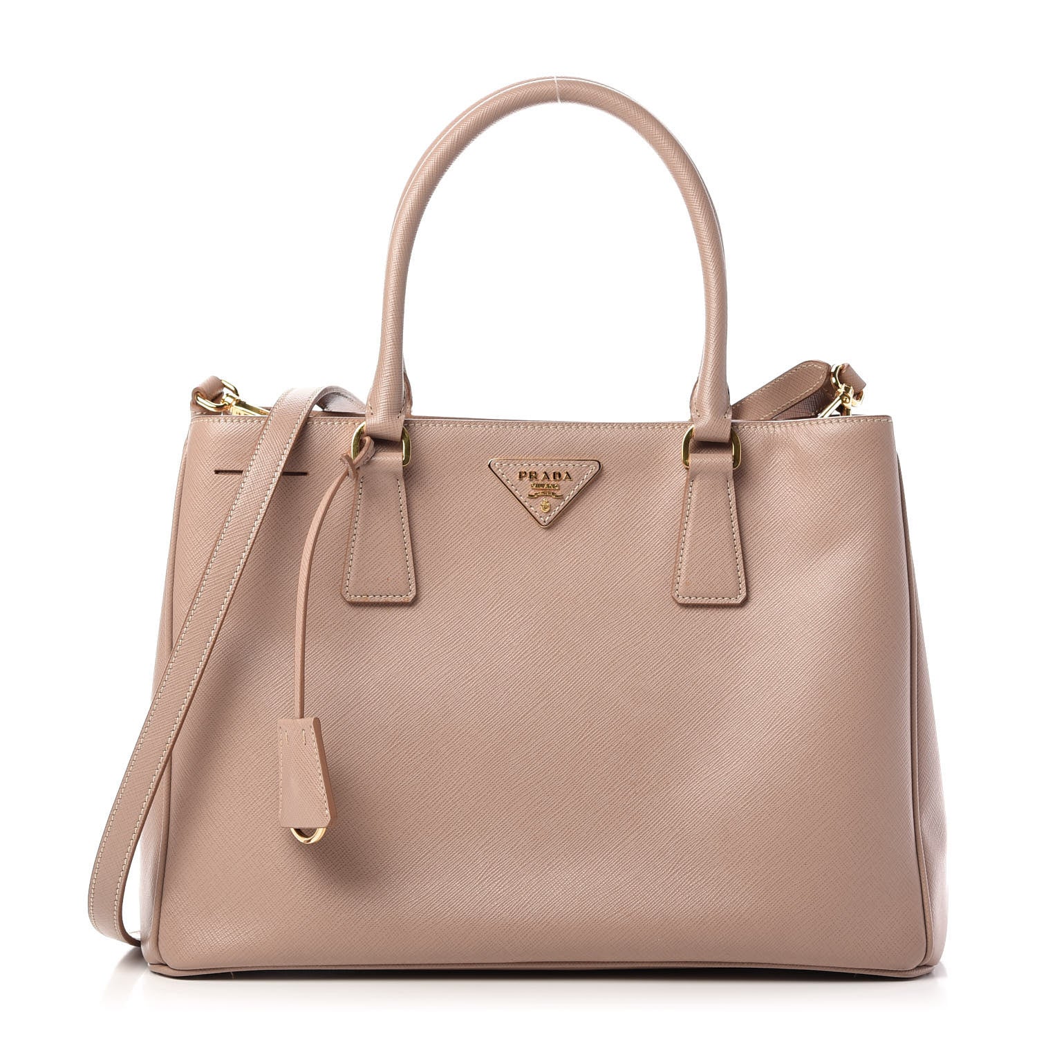 Prada Saffiano Lux Medium Tote Cammeo 1 of 9