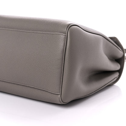 Celine Grained Calfskin Medium Soft 16 Bag Pebble 8 of 9