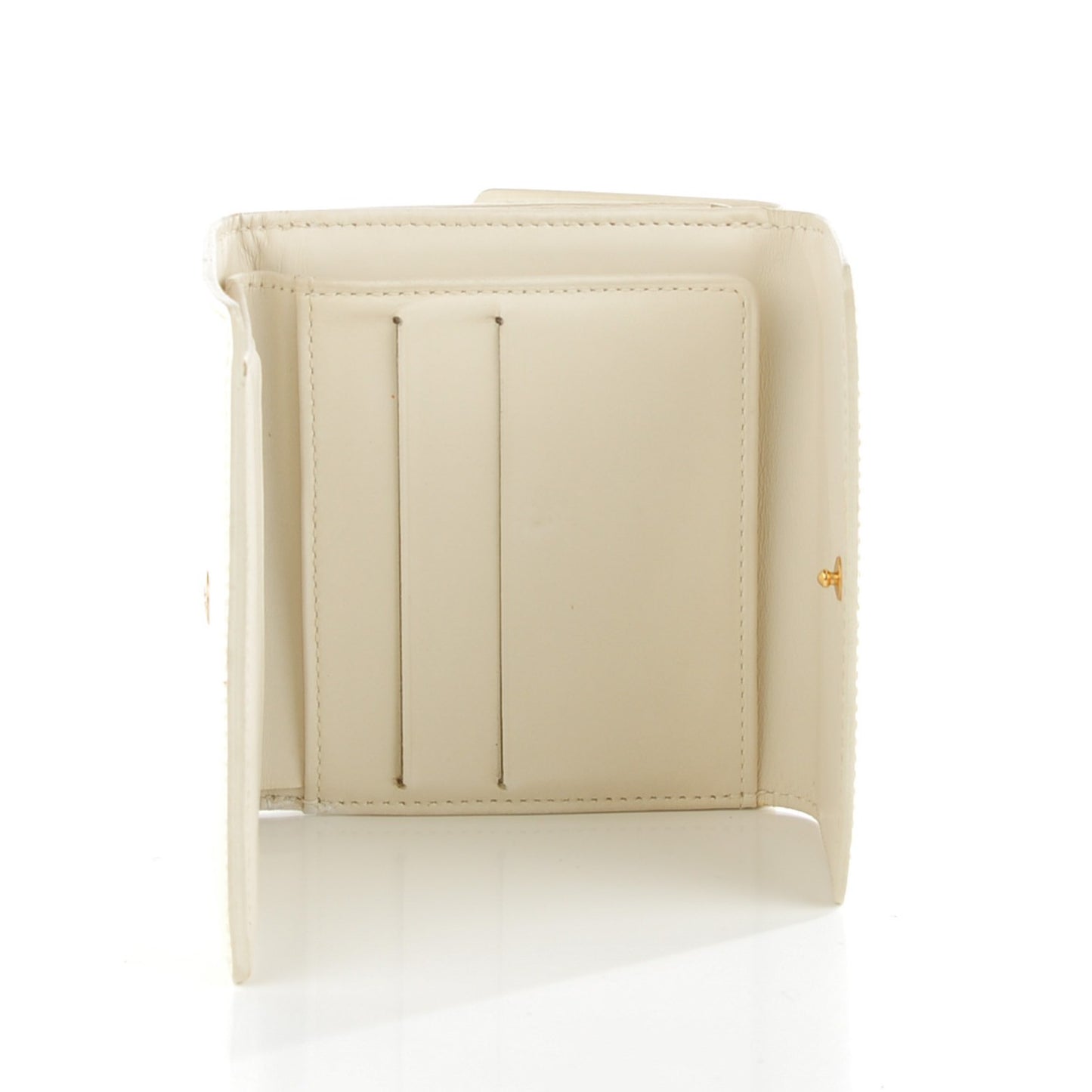Vernis Elise Wallet Blanc Corail