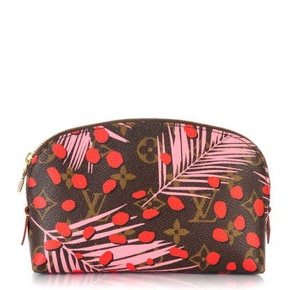 Louis Vuitton Monogram Jungle Dots Cosmetic Pouch Sugar Pink Poppy 1 of 6