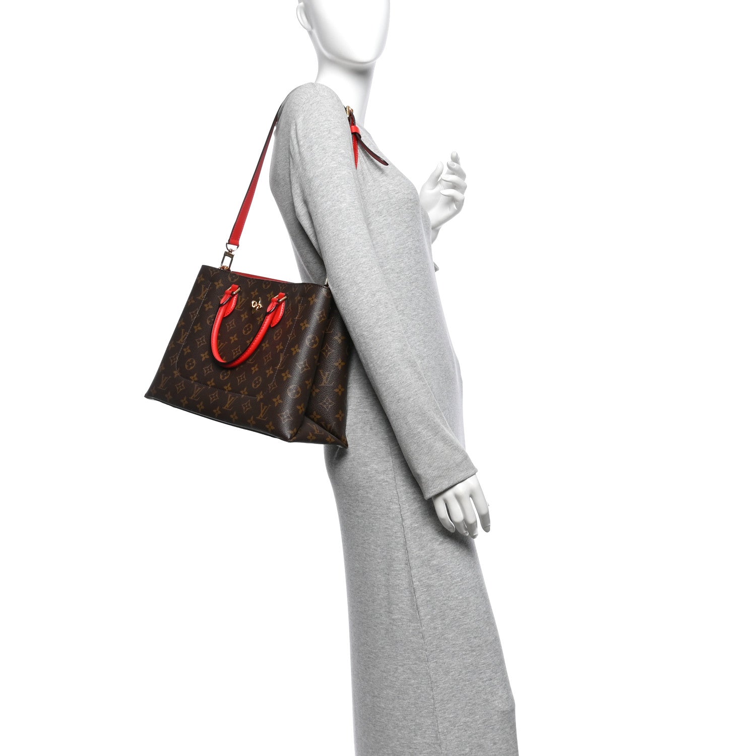 Louis Vuitton Monogram Flower Tote Coquelicot 2 of 11