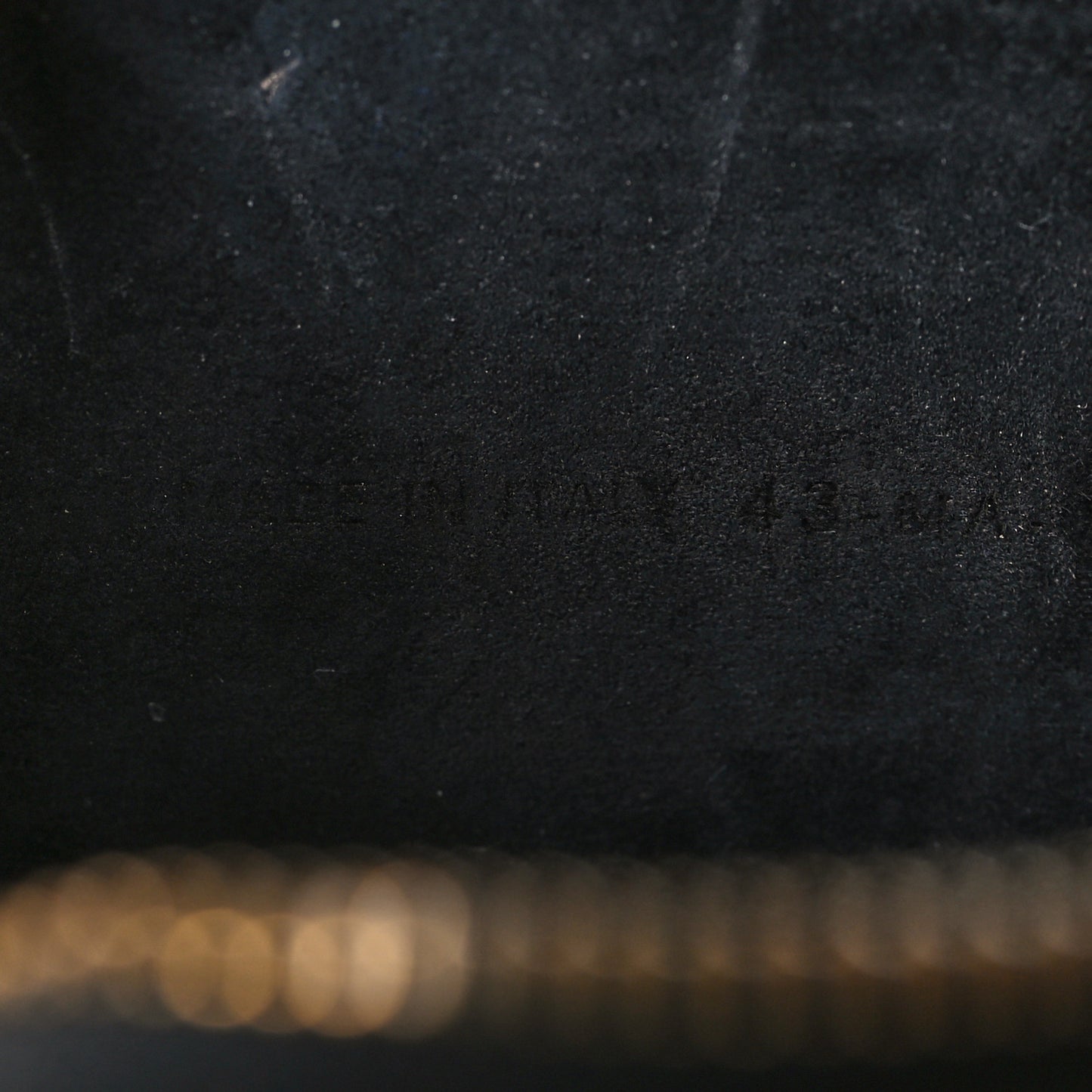 Grained Calfskin Caro Double Pouch Black