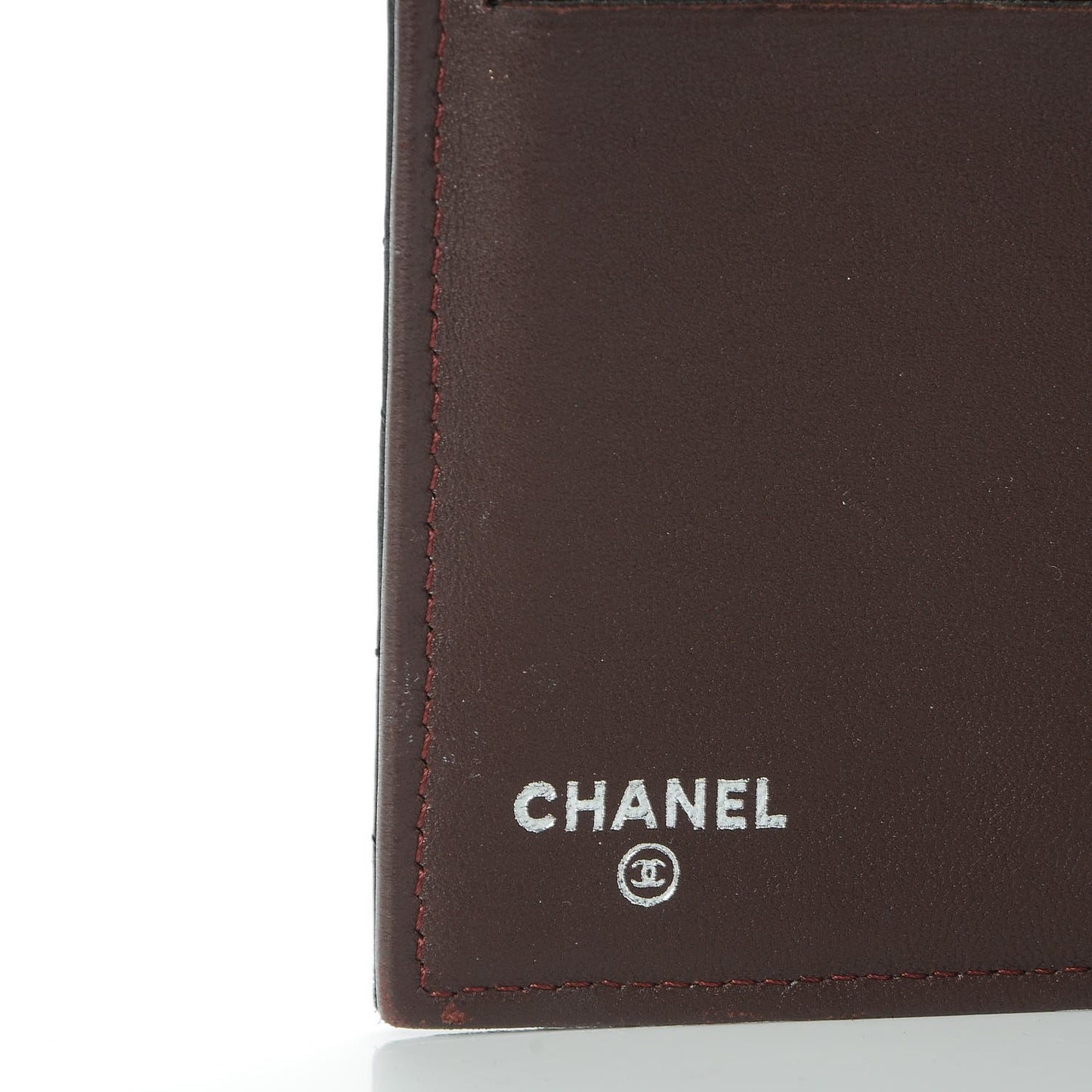 Lambskin Quilted Large Flap Wallet Black