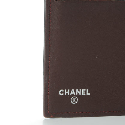 Chanel Lambskin Quilted Large Flap Wallet Black 6 of 8