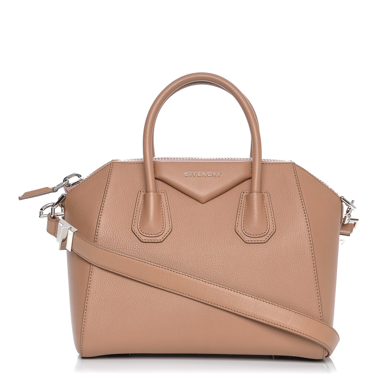 Givenchy Sugar Goatskin Small Antigona Old Pink 1 of 7