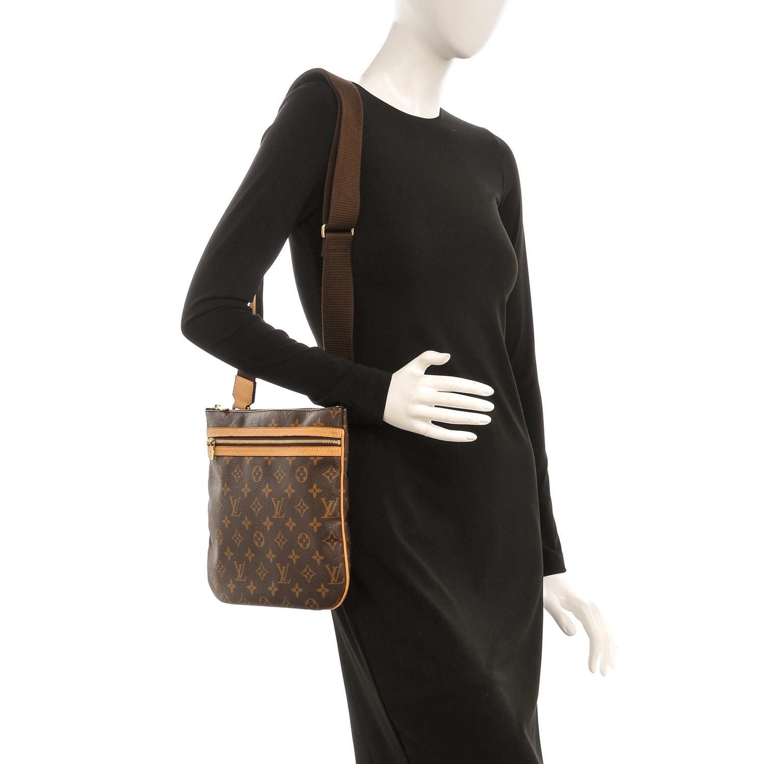 Louis Vuitton Monogram Bosphore Pochette 2 of 6