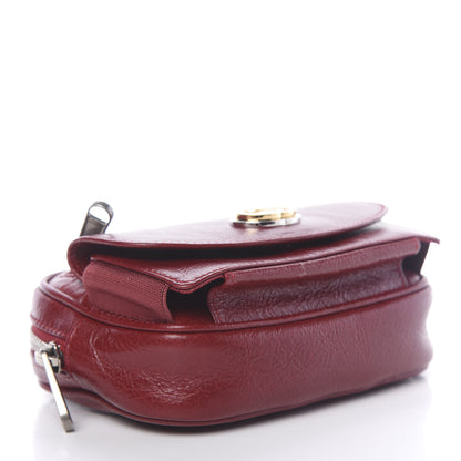Gucci Fluffy Calfskin Mini Morpheus Belt Bag Red 4 of 11