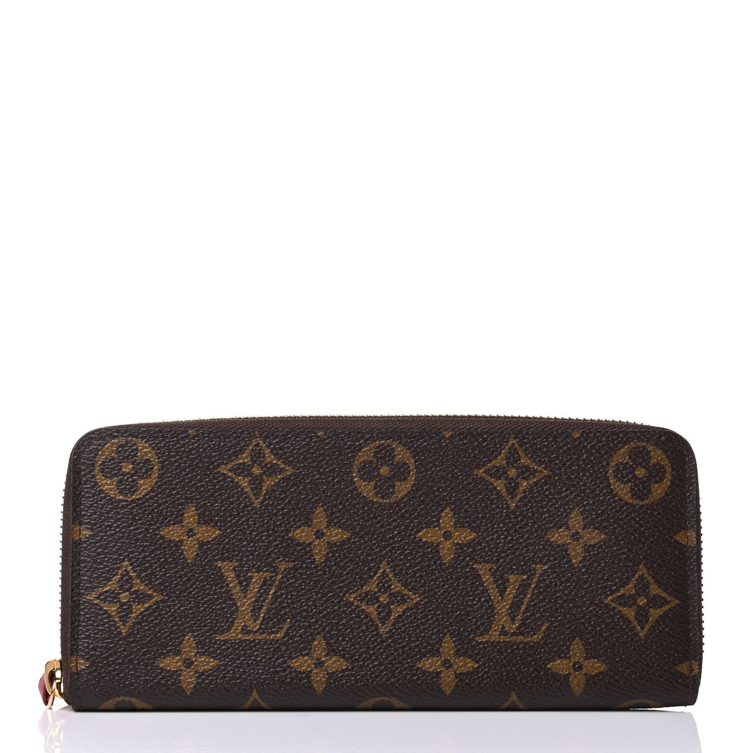 Louis Vuitton Monogram Clemence Wallet Fuchsia 1 of 5