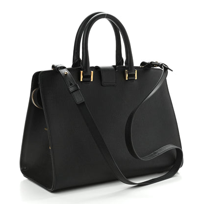 Saint Laurent Textured Calfskin Small Classic Y Cabas Black 3 of 11