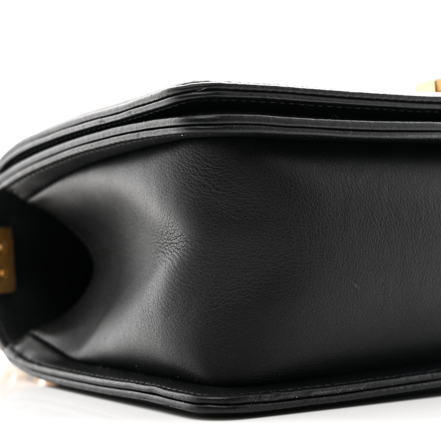 Chanel Lambskin Quilted Medium Boy Flap Black 9 of 10