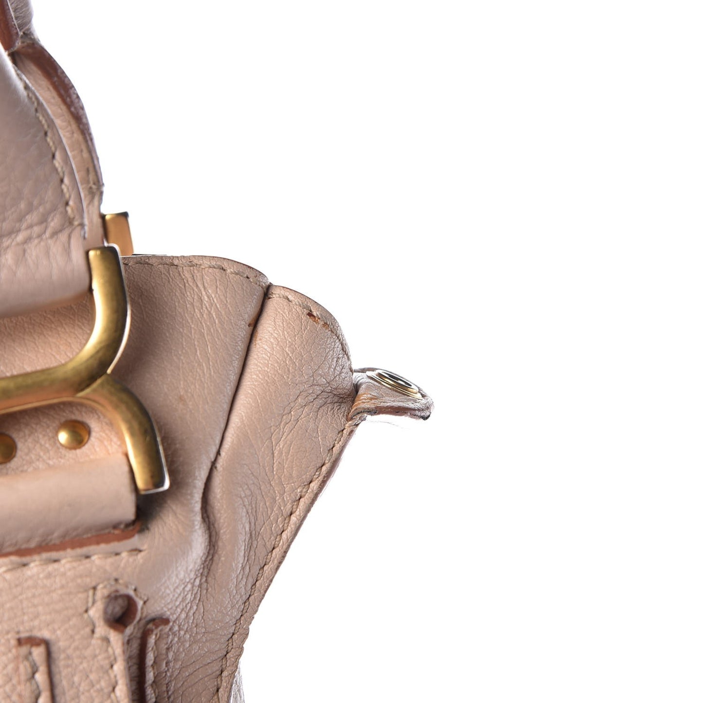 Calfskin Medium Marcie Satchel Nude Pink
