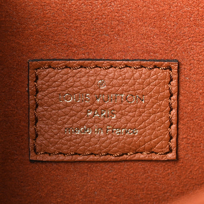 Louis Vuitton Grained Calfskin Lockme Oxford Cognac 6 of 8