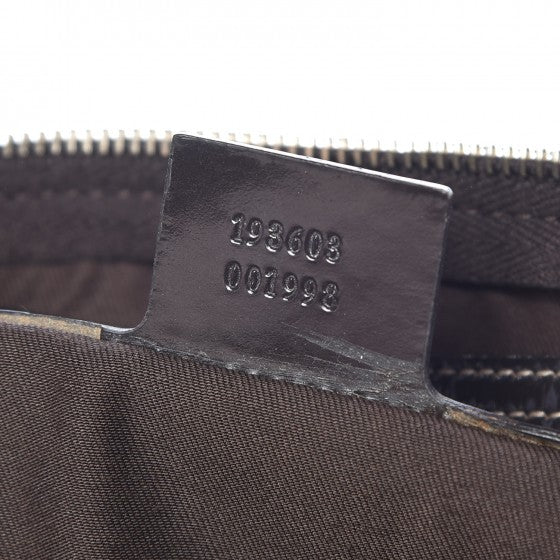 Gucci GG Plus Monogram Medium Joy Boston Dark Brown 7 of 9