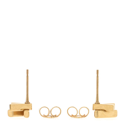Louis Vuitton Metal GO-14 Earrings Gold 3 of 5