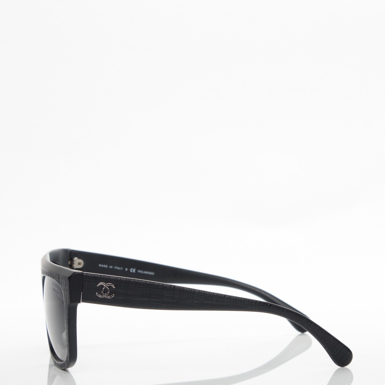 Chanel Polarized CC Sunglasses 5333-A Matte Black 8 of 12