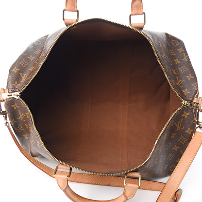 Louis Vuitton Monogram Keepall Bandouliere 55 5 of 17
