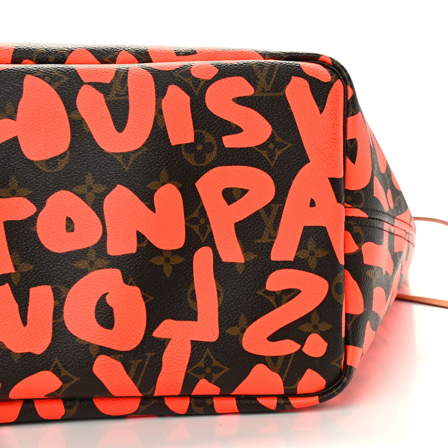 Monogram Graffiti Neverfull GM Orange