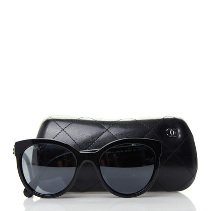 Chanel Acetate Pantos Signature CC Sunglasses 5315-A Black 8 of 8