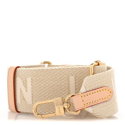Louis Vuitton Jacquard High Rise Shoulder Strap Beige 1 of 4
