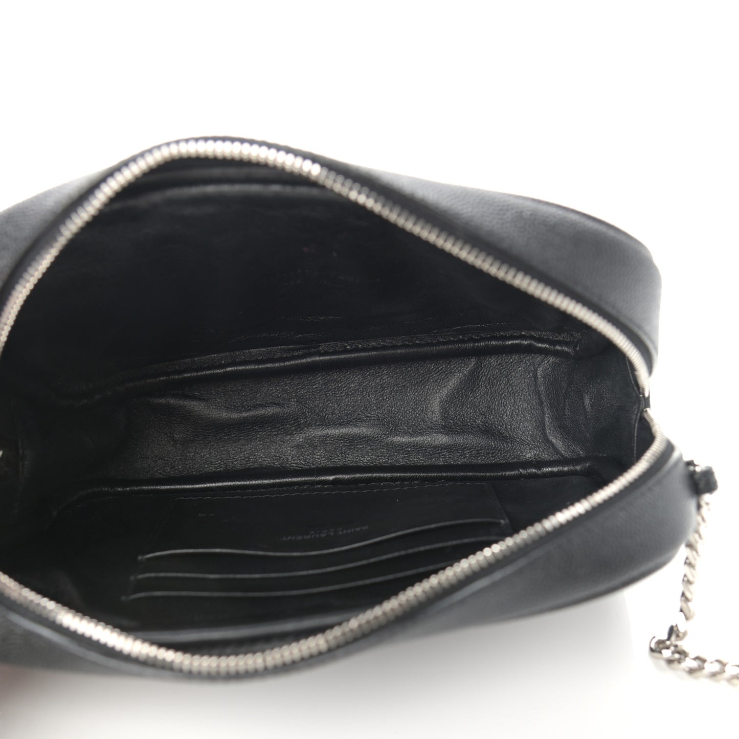 Grain De Poudre Matelasse Monogram Mini Lou Camera Bag Asphalt